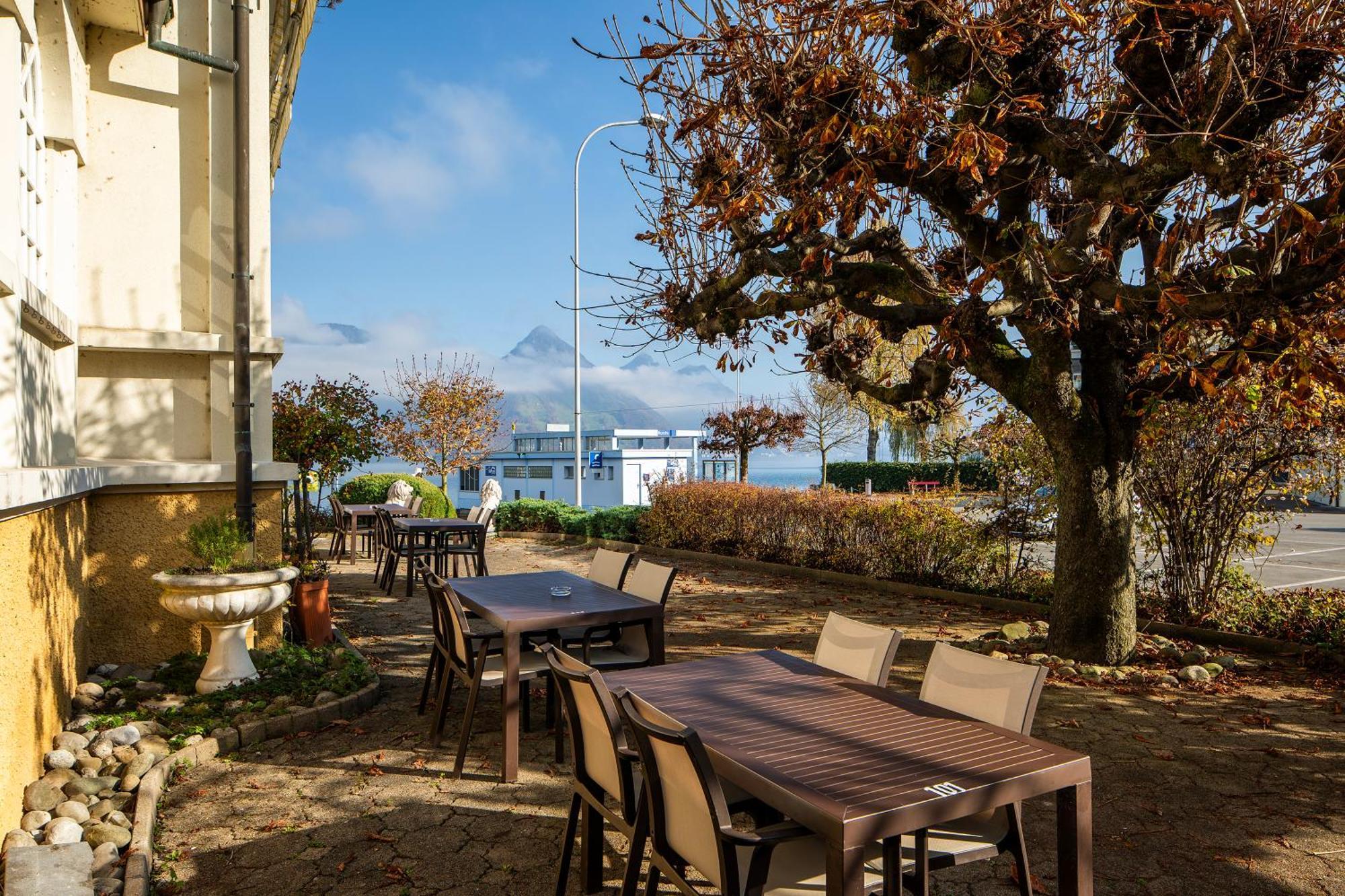 Rigiblick Am See Hotel Buochs Exterior photo